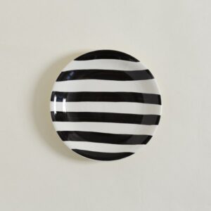 PLATO DE POSTRE CALIFORNIA BLACK 19CM - Bazar