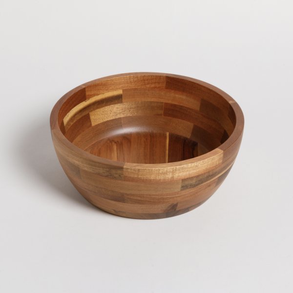 BOWL REDONDO DE MADERA DE ACACIA 2400 ML *VASSA