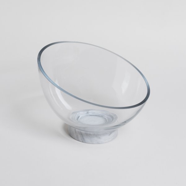 BOWL CON BASE DE ACACIA AGRA 1400 ML