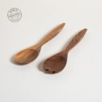 SET CUCHARA Y TENEDOR ACACIA MANILA MANGO PUNTA 25,4 CM