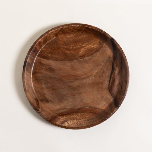 BANDEJA ACACIA MANILA BLACK 30,5 CM