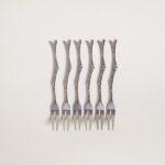 SET X 6 TENEDORES PINCER 12,5 CM