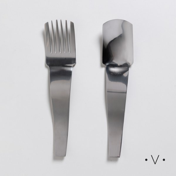SET X 2 CUBIERTOS PARA ENSALADA 24,5 CM