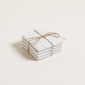 SET X 4 POSAVASOS CUADRADOS LAIYA 9,5 CM - Bazar