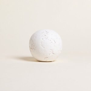 ESFERA DECO JHARI WHITE 12,5X10 CM - Bazar