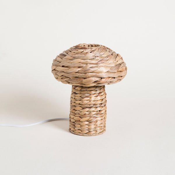 LAMPARA DE MESA MOOREA NATURAL 24X21 CM