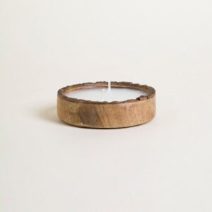 VELA REDONDA ÉCLAT WOOD 12 CM - Bazar