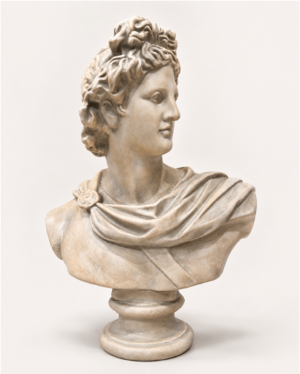Busto decorativo de estilo clásico - Deco