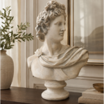 Busto decorativo de estilo clásico