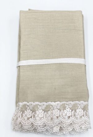 Servilletas Magnolia Baige Tul Setx6 - Deco