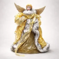 Ángel Artesanal 40 cm - Oro - Imagen 2