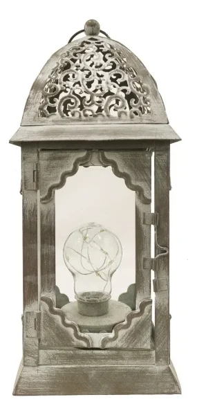 Farol porta vela fanal metálico M3