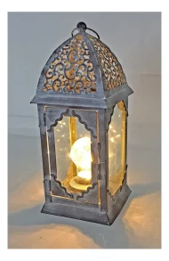 Farol porta vela fanal metálico M3 - Imagen 3